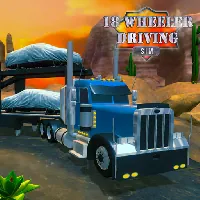 18 Wheeler Driving Sim - Kongregate