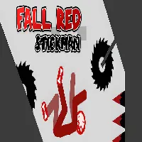 Fall Red Stickman - Kongregate