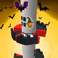 Helix Jump Halloween - Kongregate