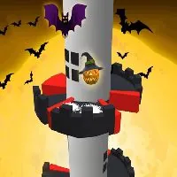 Helix Jump Halloween - Kongregate