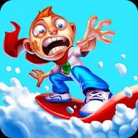 Skiing Fred - Kongregate
