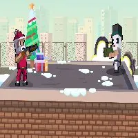 Xmas Rooftop Battles - Kongregate