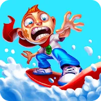 Skiing Fred - Kongregate