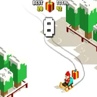 Xmas Slope - Kongregate